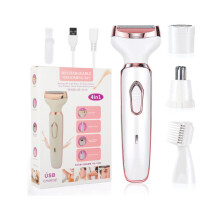 Electric Lady Shaver, Cordless 4 in 1 Electric Shaver for Women