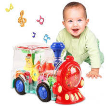 Toy for 1 2 3 Year Old Boy/Girl, Baby Toy 6 to 12 Months Electric Train Toys