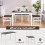 Costway Dining Table & 4 Chairs Set for 4 Easy Assembly Dining Room LivingRoom 7