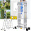 4.7M Heavy Duty Aluminium Ladder Multi-Purpose Folding Steps Ladders 1