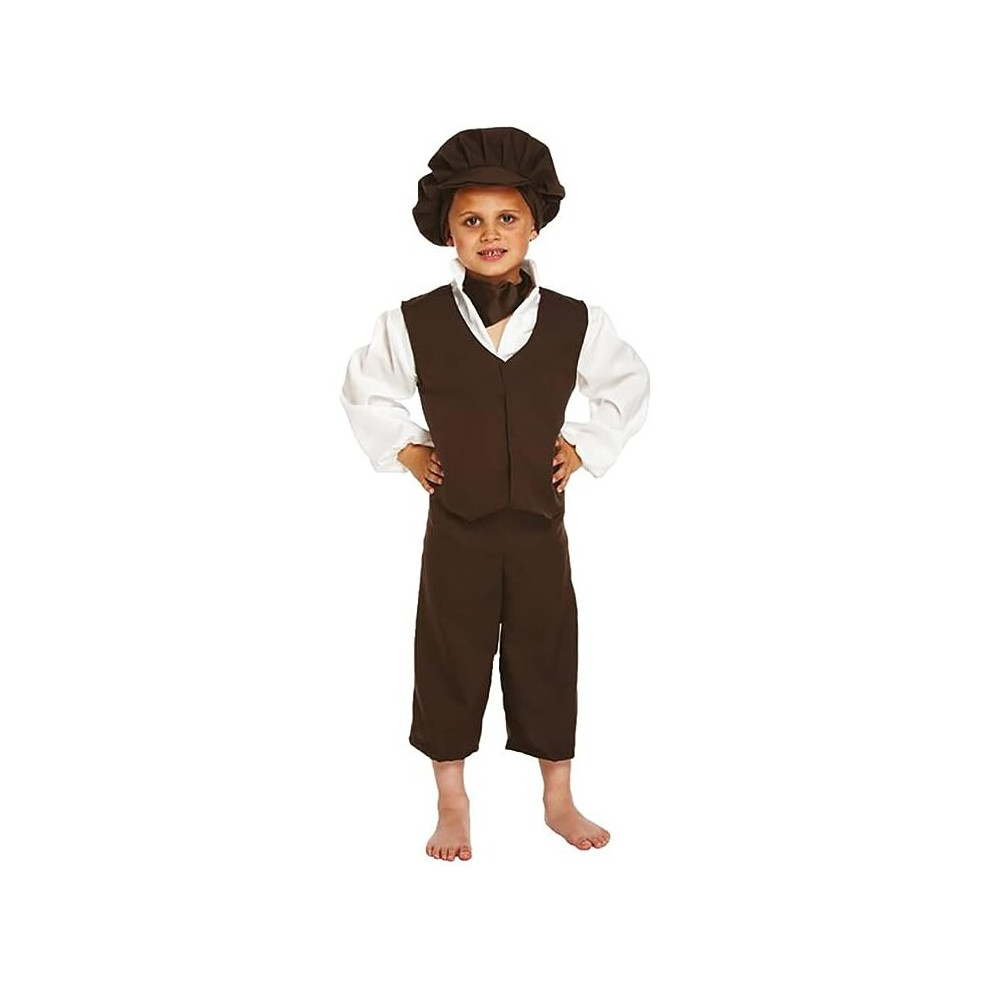 Poor Victorian Boy Urchin Oliver Twist World Book Day Fancy Dress Costumes Age 10-12 Years