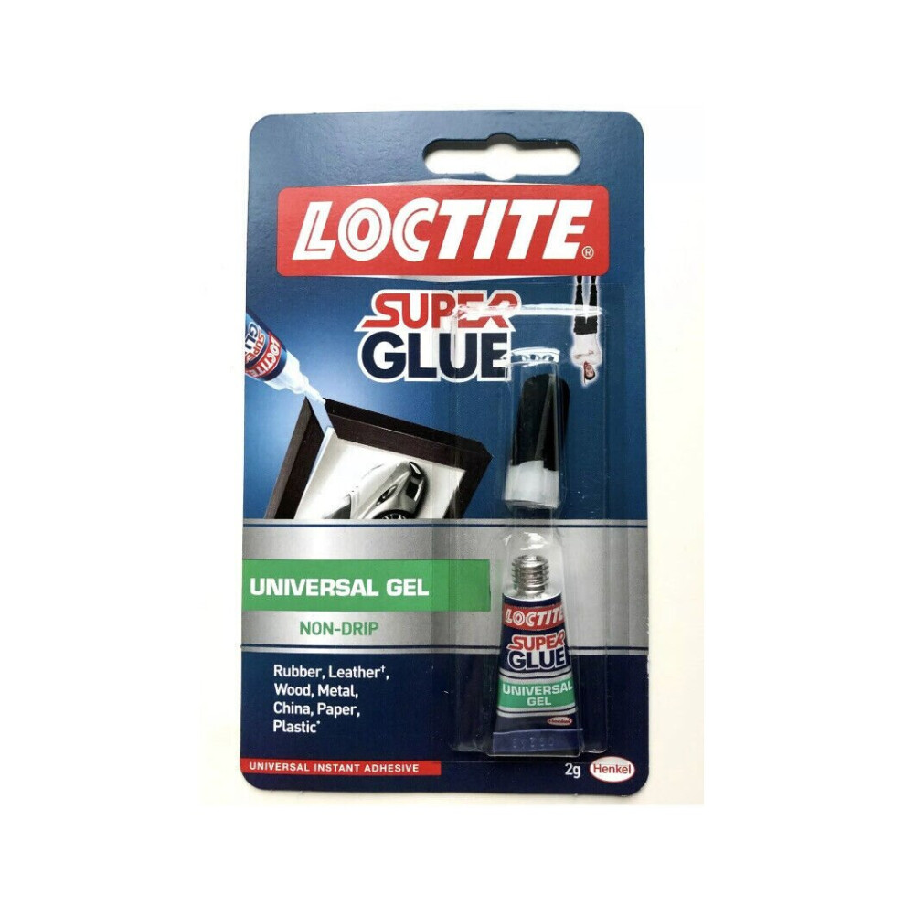 Loctite Universal Gel Super Glue Non Drip Super Strong Adhesive 2g