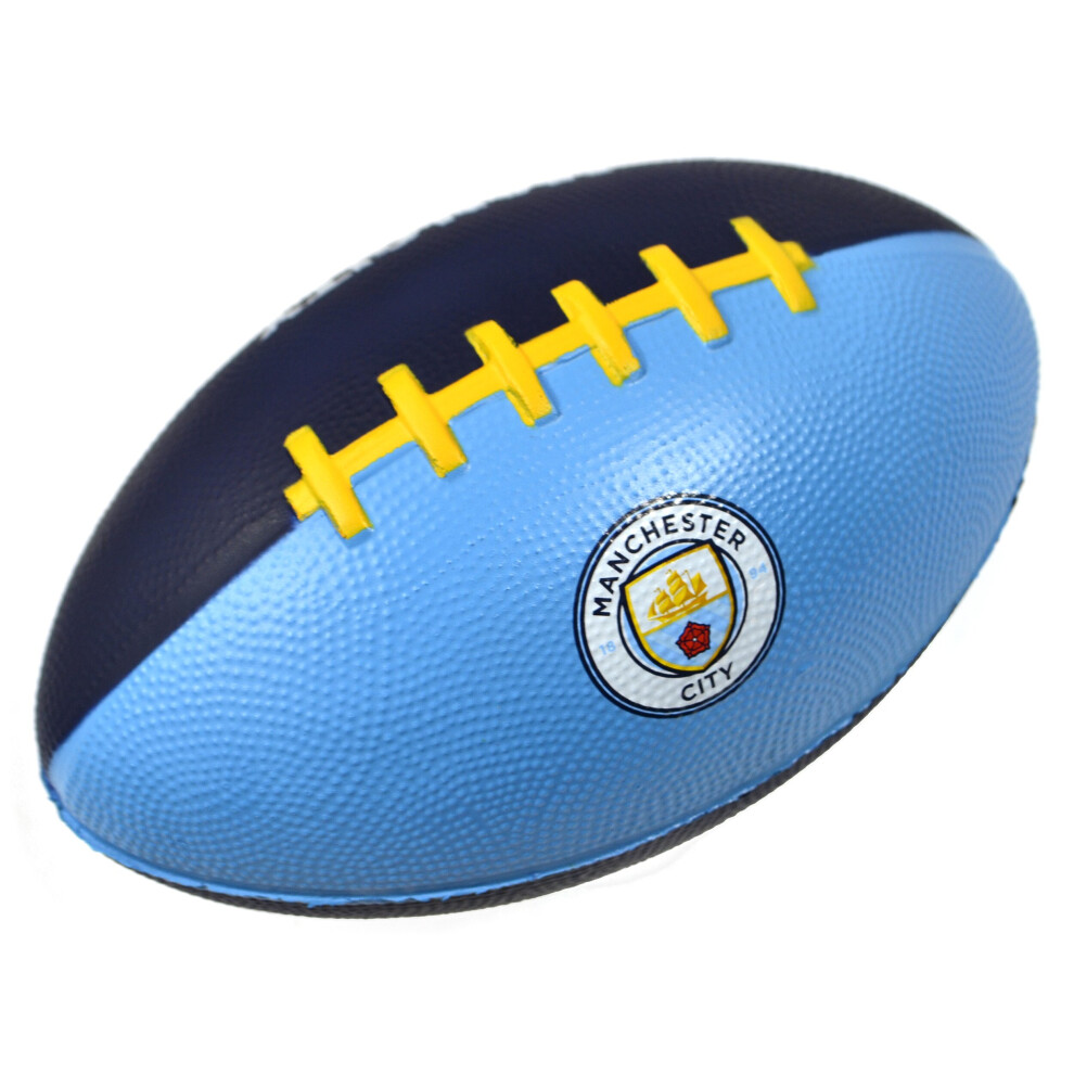 Man City Soft Mini American Football