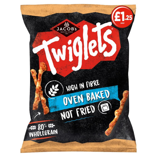 Jacob's Twiglets Original Snacks 105g ( pack of 12 ) 1