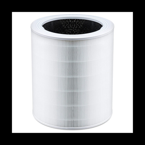 For Core 600S-RF Air Purifier Replacement Filter, H13 True HEPA, Core 600S-RF, 1Pack, White