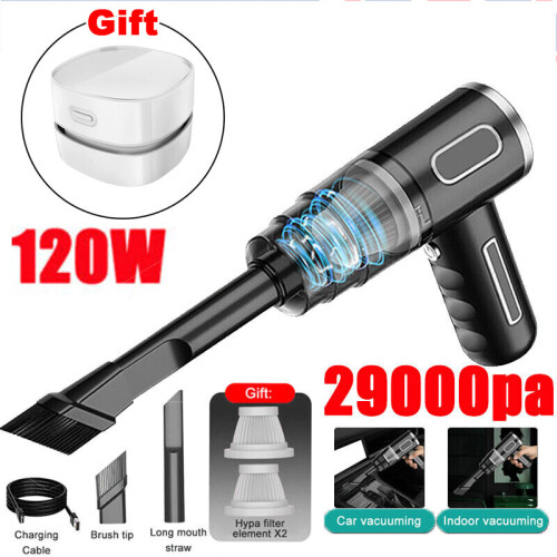 29000pa Wet&Dry Vacuum Cleaner Car Cordless Handheld Rechargeable Home