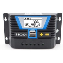 20A 12V 24V LCD Solar Panel Lithium Battery Regulator Charge Controller USB