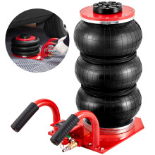 Macaco Pneumático - VEVOR - ZG-G - 3 T - Portátil - 14-45 cm - Vermelho