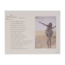 Photo Frame Love Verse 6x4 Picture Portrait Engagement Wedding Gift