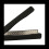 Double Sided Diamond Sharpener, Handheld Fine Coarse Diafold Blades Sharpening Stone 400/600 Grit Black 6