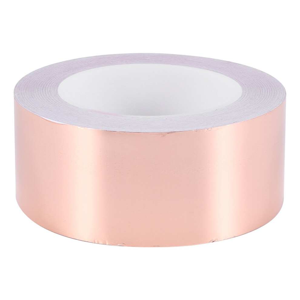 Copper Foil Tape 50Mm X 30M For Emi Shielding Conductive Adhesive For Electrical Repairs,Snail Barrier Tape Guitar 4762252041502