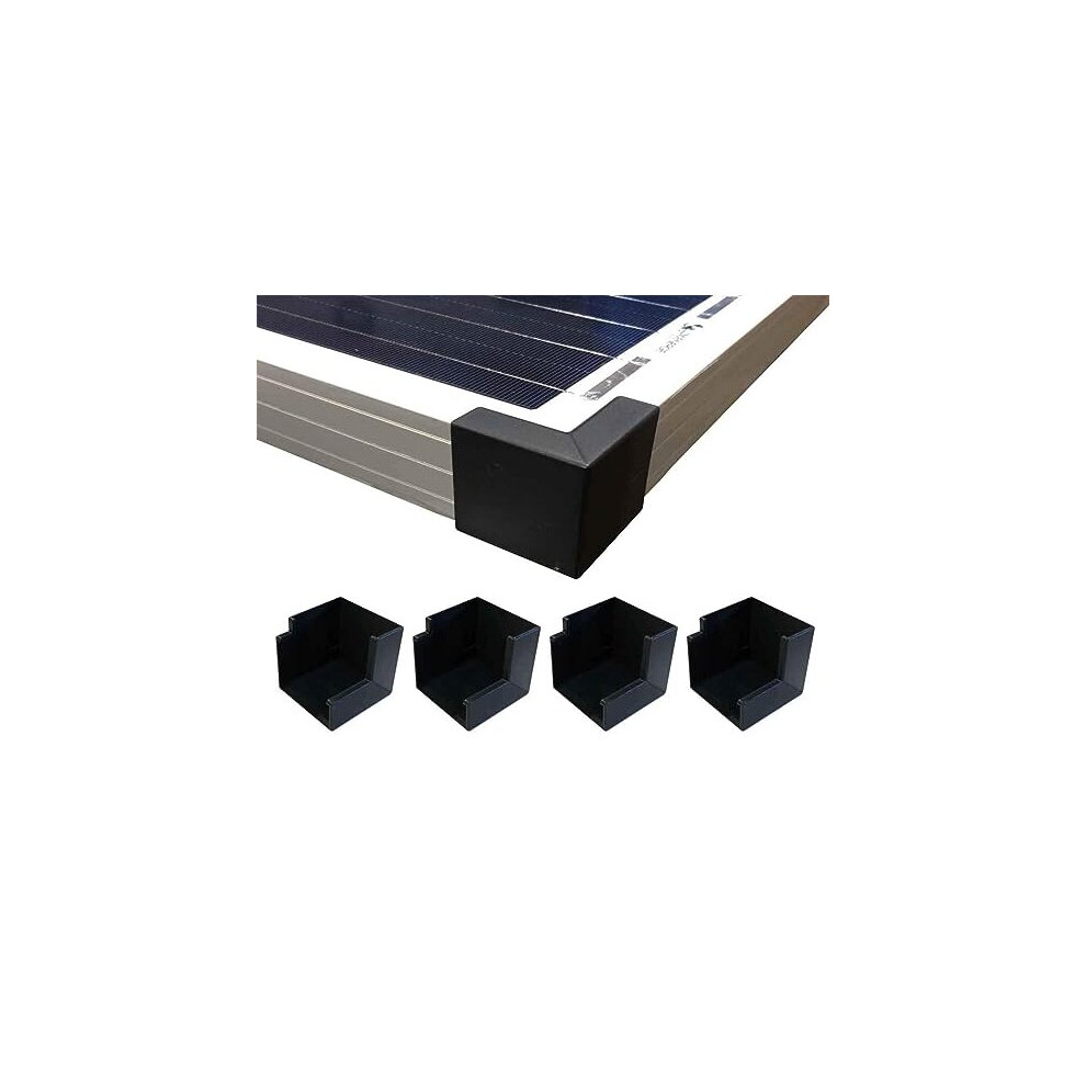 (30mm) Solar Panel Plastic corner protectors 100w and 150w panels. Set of 4