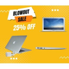 Apple MacBook Air 11 inch Core i5 4GB RAM 64GB SSD 1.6GHz Laptop - Refurbished