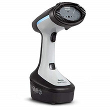 Swan Portable Garment Steamer, Lightweight, Jet Steam, Cloth Friendly Ceramic Coated Steam Panel, Removes Bacteria and Odours, 1500W