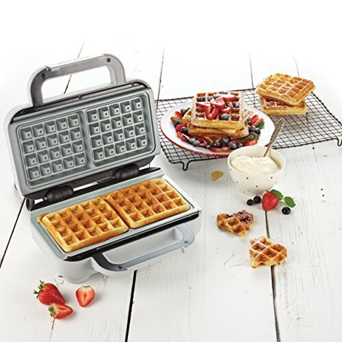 Breville VST072 DuraCeramic Waffle Maker, NonStick and Easy Clean with