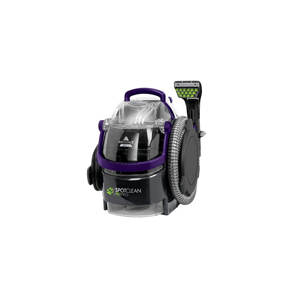BISSELL SpotClean Pet Pro | 750W Portable Carpet Cleaner | Removes Spills, Stains and Pet Messes | includes Pet Stain Trapper Tool
