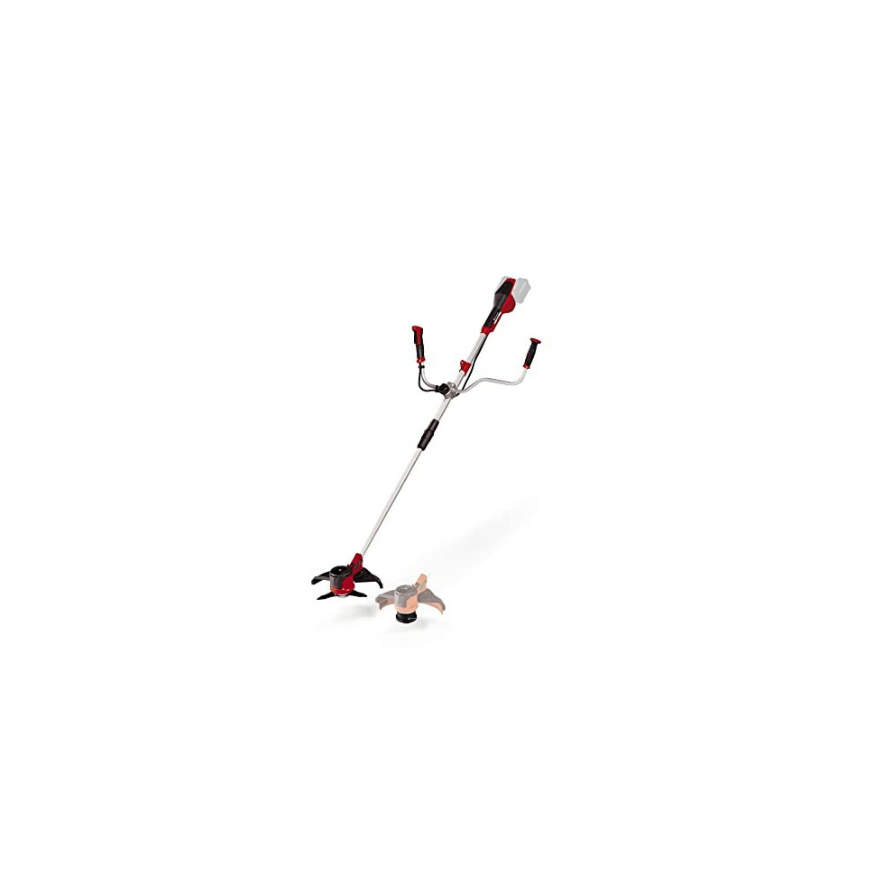 Einhell Power X-Change 36V Cordless Brush Cutter - Powerful Weed Trimmer With Metal Blades- AGILLO 36/255 Solo Battery Strimmer
