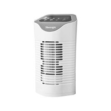 Silentnight 38060 Air Purifier with HEPA & Carbon Filters - 99% Allergen Removal Pollen, Dust, Pets, Smoke - Sleep Mode, Timer, Ionizer, White