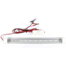 Lowenergie LED Lighting Tube Strip Light 12V DC Camping Caravan Boats or Solar Powered (300mm (1ft) x 1) [Energy Class A]