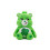 Care Bears Care Bears 9 """" Plexh (barriga glitter) - Boa sorte - Material macio Huggable! 1