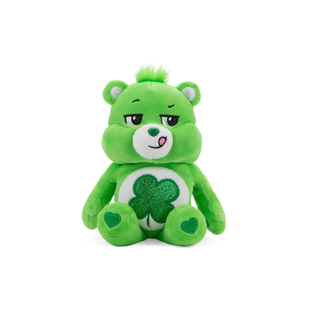 care Bears 9 Bean Plush (glitter Belly) - good Luck Bear - Soft Huggable Material