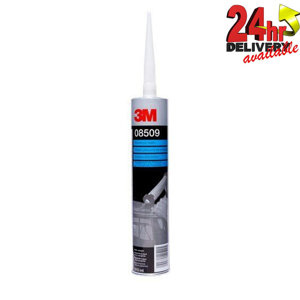 3M 08509 Black Window Windscreen Sealer 310Ml Cartridge