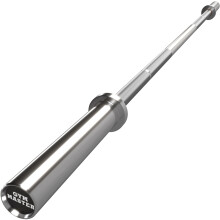 (6ft International Olympic) GYM MASTER 2" Diameter Olympic Barbell with Spring Clip Collars