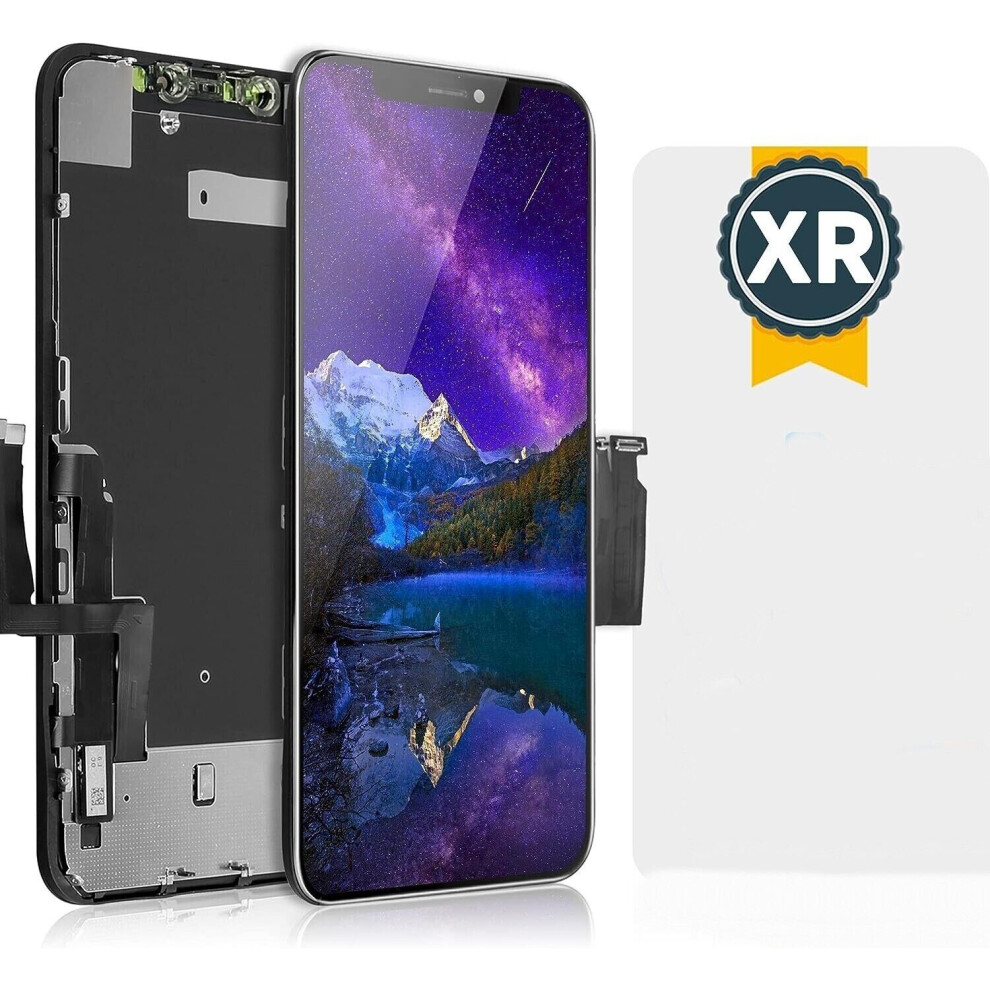 Rigwig Premium Iphone Xr Screen Replacement, 6.1 Inch 3D Touch Screen Lcd Display Digitizer Frame Assembly Xr Lcd 762917917597