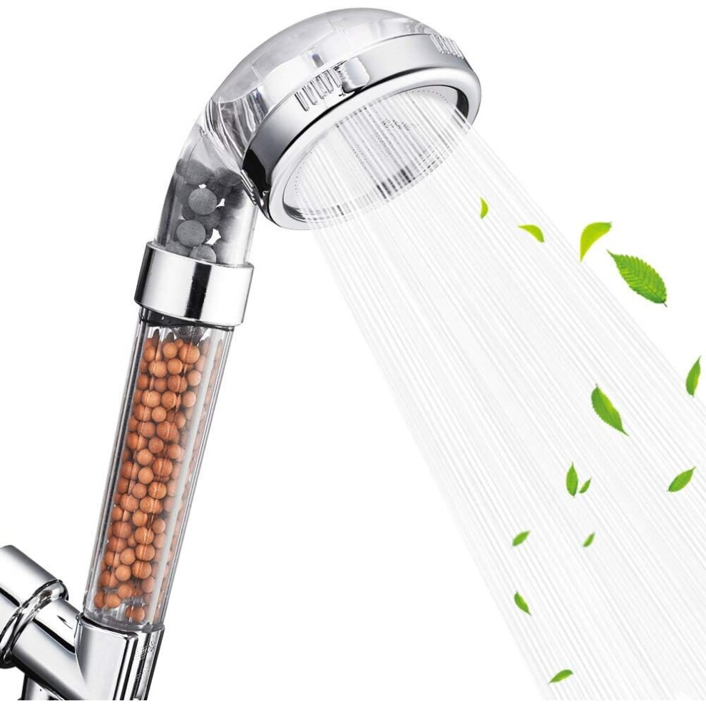 Shower Head, High Pressure Filter Water Saving Filtration 3 Mode Functions Hand Held Shower Head For Dry Skin And Hair