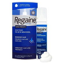 Regaine for Men Hair Regrowth Foam with Minoxidil 5%, 73 ml (1 Month Supply) - 68973++