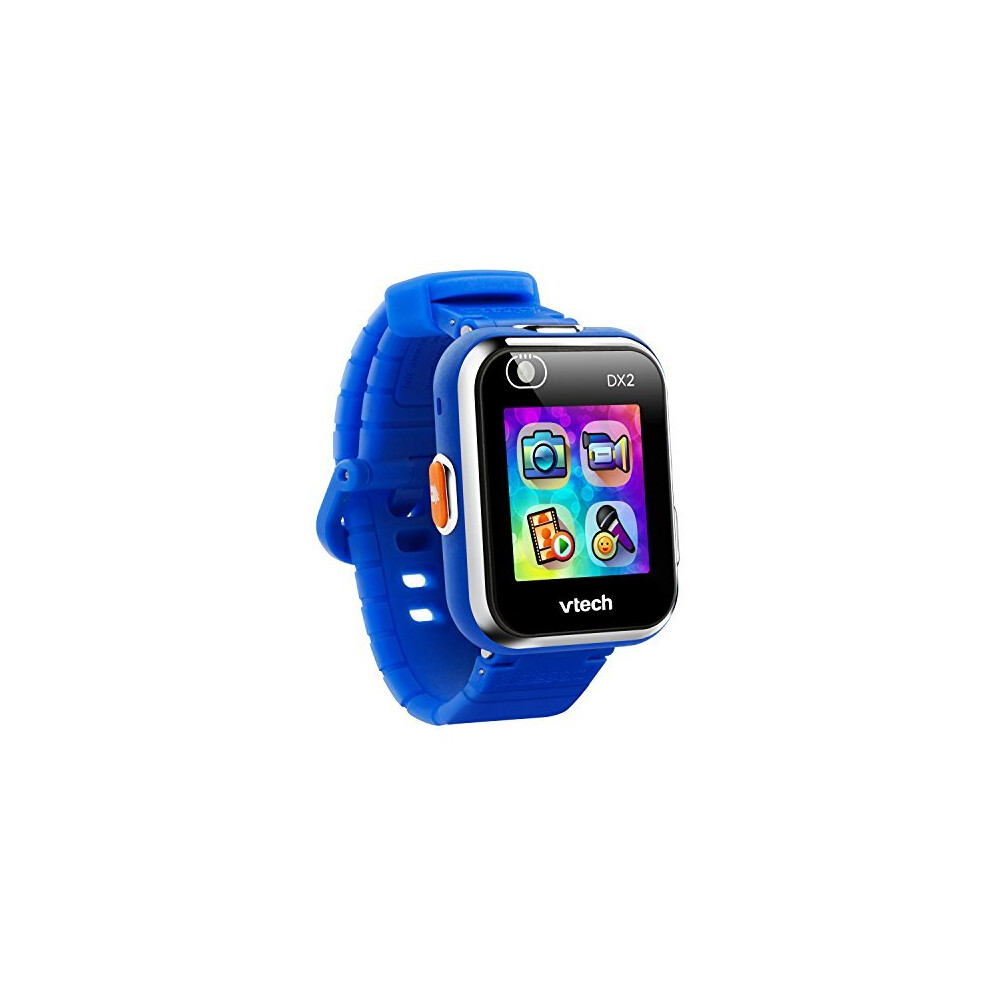 VTech Kidizoom Smart Watch DX2, Blue Watch for Kids with Games, Camera for Photos & Videos, Colour Screen, Photo Effects & More