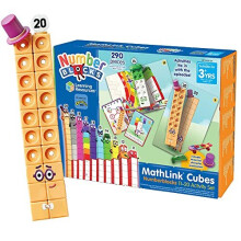 Learning Resources MathLink Cubes Numberblocks 11-20 Activity Set, 30 Activities Linked to TV Episodes, 155 Cubes & More