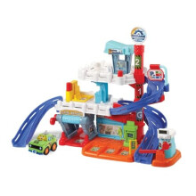 VTech Toot-Toot Drivers Fix & Fuel Garage, Car Tracks for Kids with Lights and Sounds, Musical Toy, Suitable for Boys & Girls 12 Months