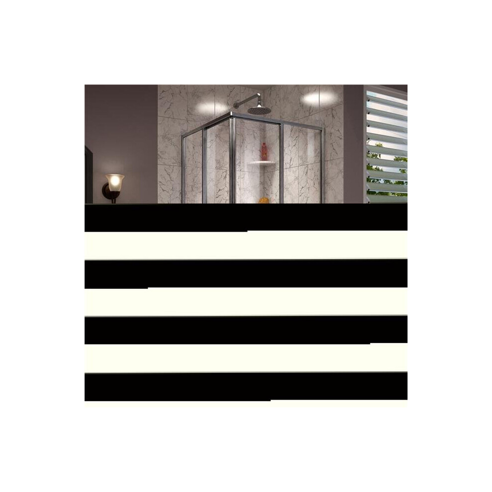 Photos - Shower Screen Organization SHEN-8134340-04 34.5 x 34.5 x 72 in. DreamLine Cornerview Framed Sliding Shower Enclosure in Brushed Nickel