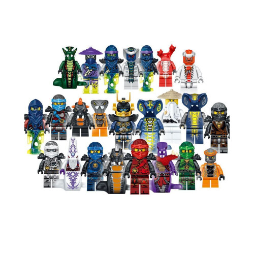 Série Phantom Ninjago — Ensemble de 24 pièces — Briques de construction et minifigures