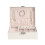 Living And Home White 2-Tier PU Leather Jewellery Box with Lock 5