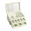 Living And Home PU Leather 3-Tier Jewellery Box Organizer with Drawers 4