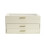 Living And Home PU Leather 3-Tier Jewellery Box Organizer with Drawers 6