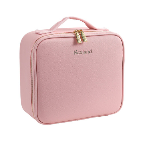 Living And Home Large Travel Makeup Bag with LED Mirror 2