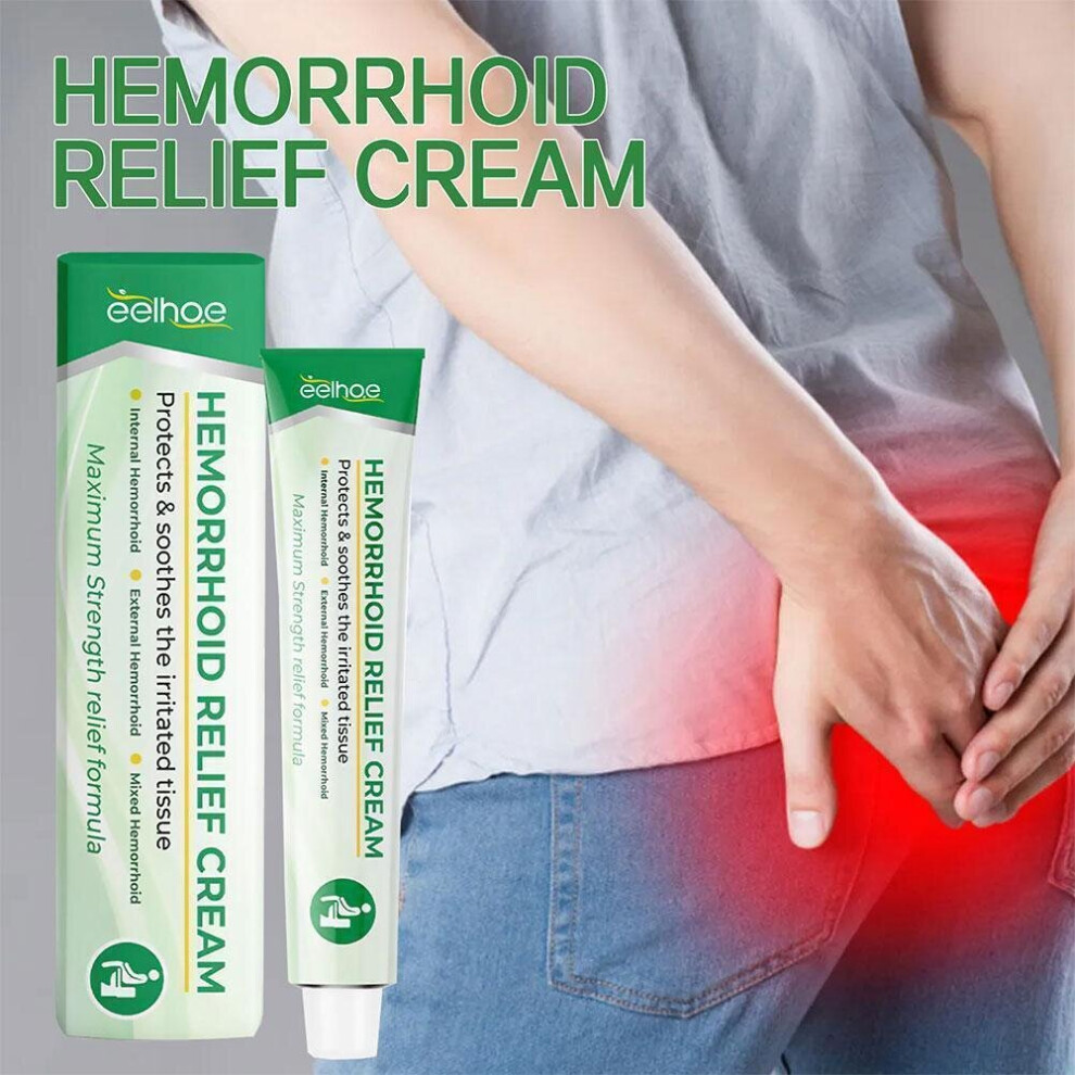Hemorrhoid Cream Treatment Internal Piles External Anal Fissure Pain Relief