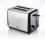 Swan Black 2 Slice Toaster Stainless Steel Variable Browning Control Defrost Swan 1