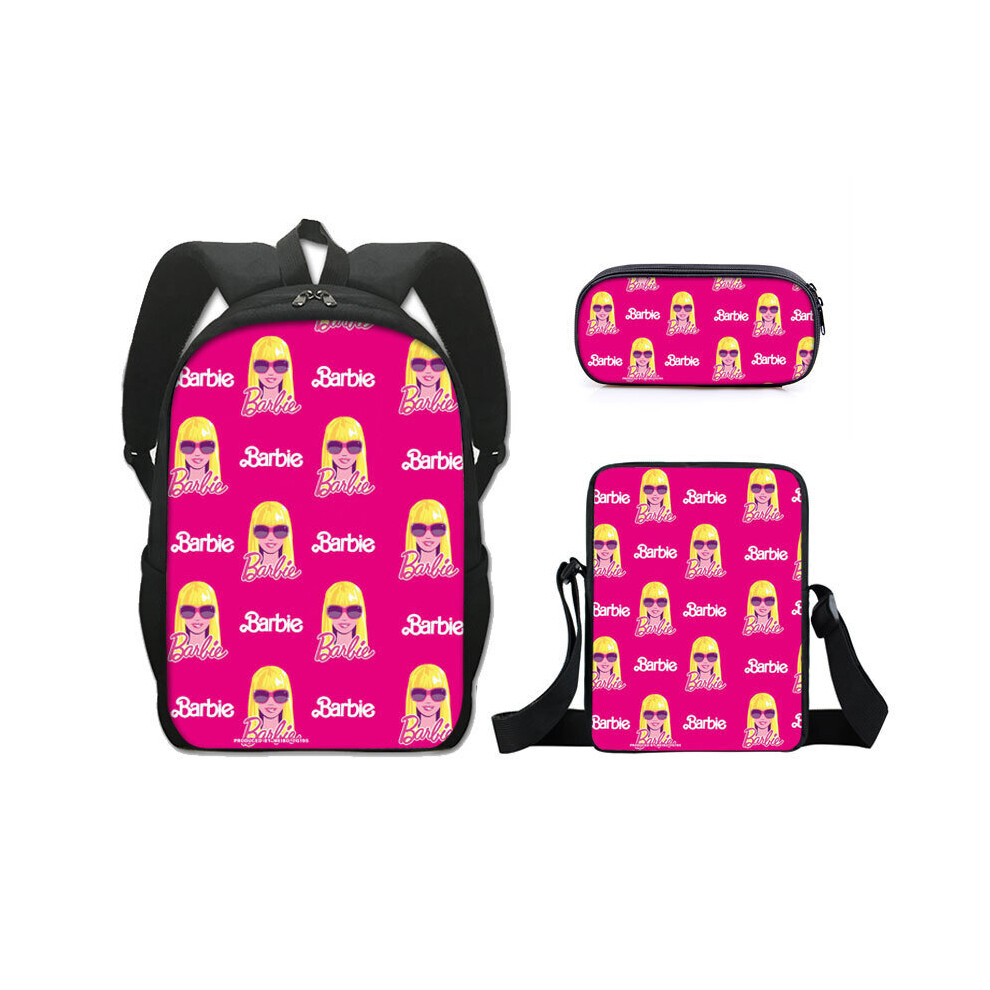 Barbie backpack selling set/3 pcs