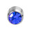 12 Pairs Steel Sterile Birthstone Ear Stud Earring 4