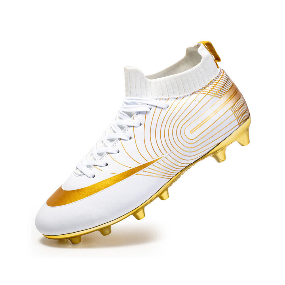 Photos - Football  Kids Adult  Boots TF Training Shoes(White, 38)