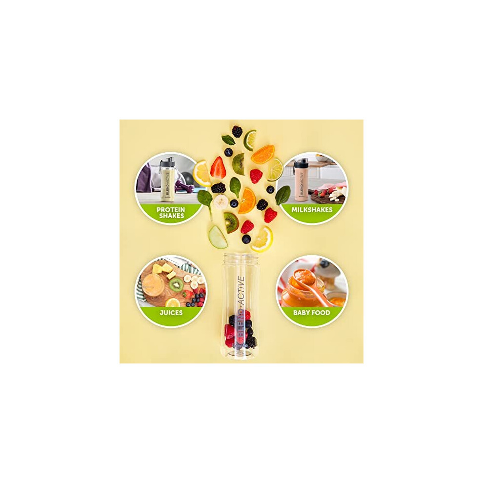 breville-blend-active-personal-blender---smoothie-maker---350w---family-pack---4-portable-blend-active-bottles--300ml---600ml----leak-proof-lids