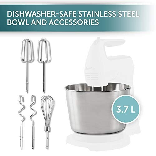Breville Classic Combo Stand and Hand Mixer Electric Hand Whisk and