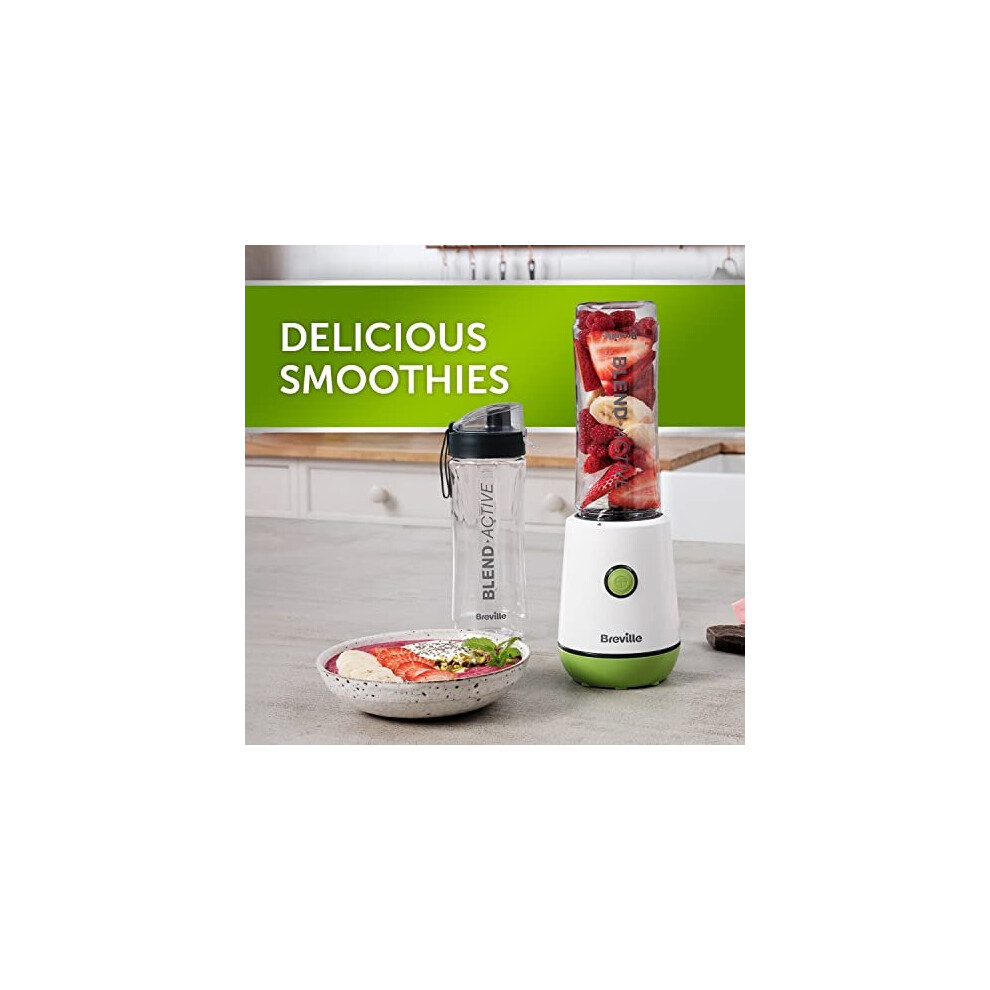 breville-blend-active-personal-blender---smoothie-maker---350w---family-pack---4-portable-blend-active-bottles--300ml---600ml----leak-proof-lids