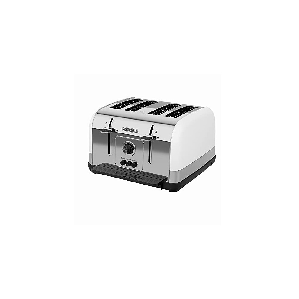 Morphy Richards 240134 Venture 4 Slice Toaster White