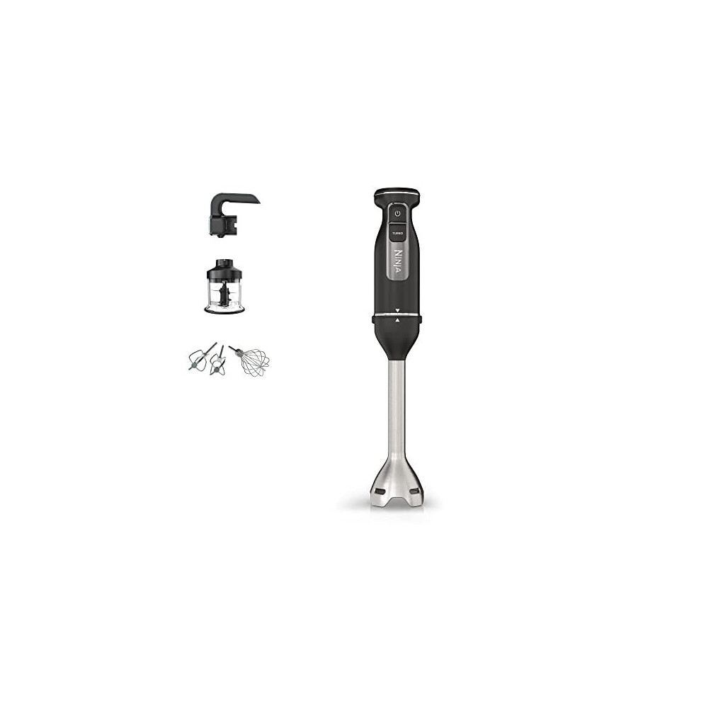Ninja Foodi 3-in-1 Hand Blender, Hand Mixer & Chopper [CI100UK] 850W, Black