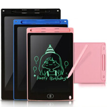 (Red, 12 Inch) 8.5/10/12 inch LCD Drawing Tablet For Children's Toys Painting Tools